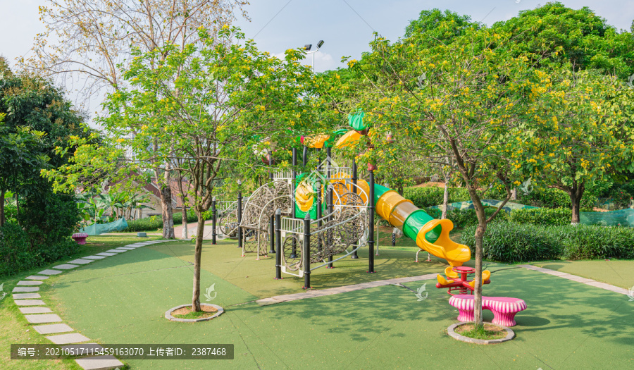 番禺儿童公园内的公共设施