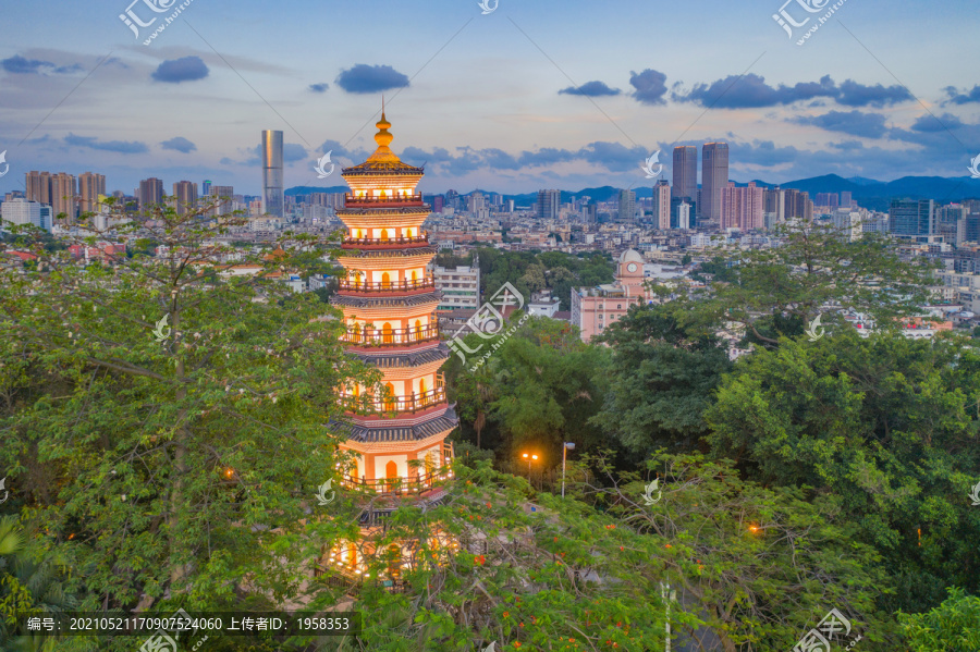 烟墩山阜峰塔