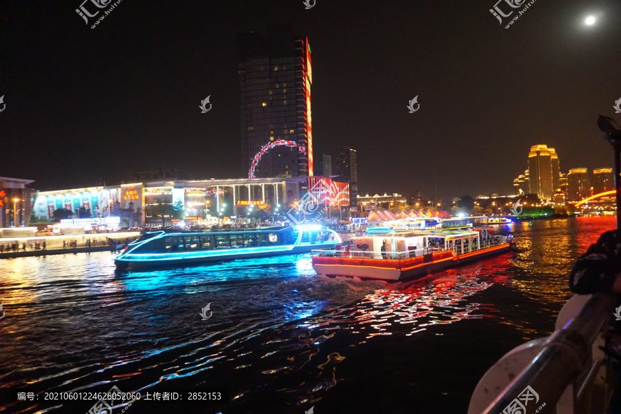 海河夜景