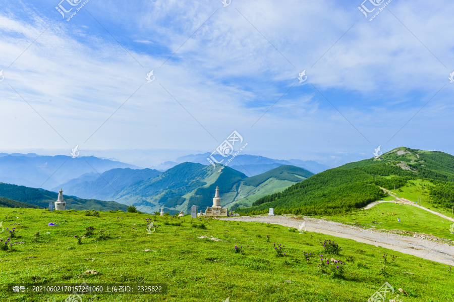 五台山群山