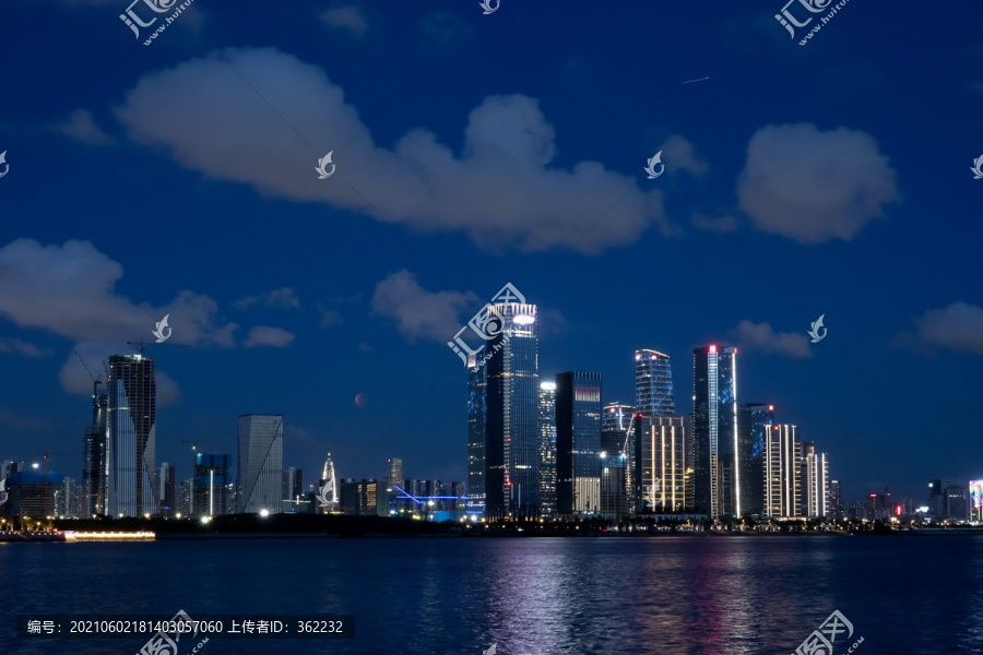 深圳前海自贸区夜景