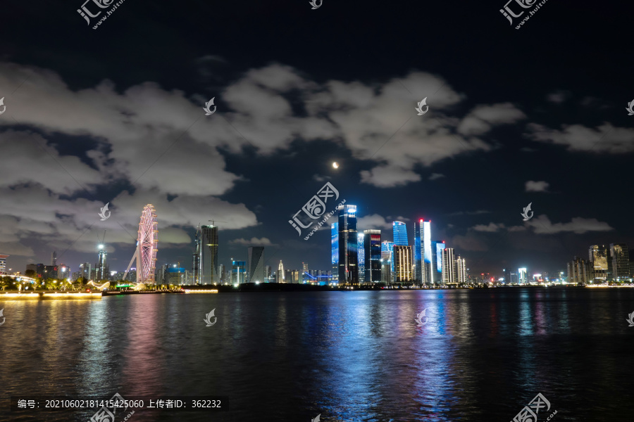 深圳前海自贸区夜景