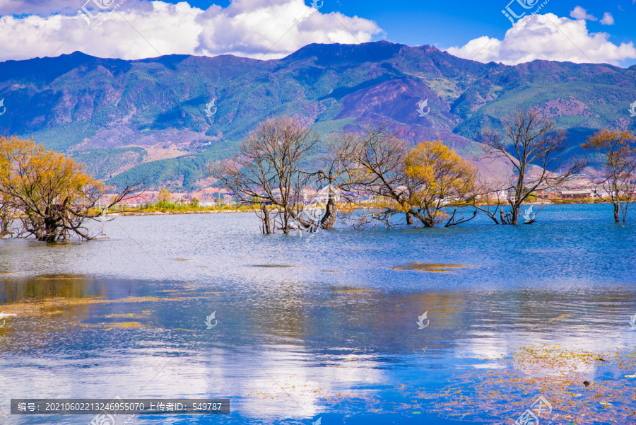 山水湖泊