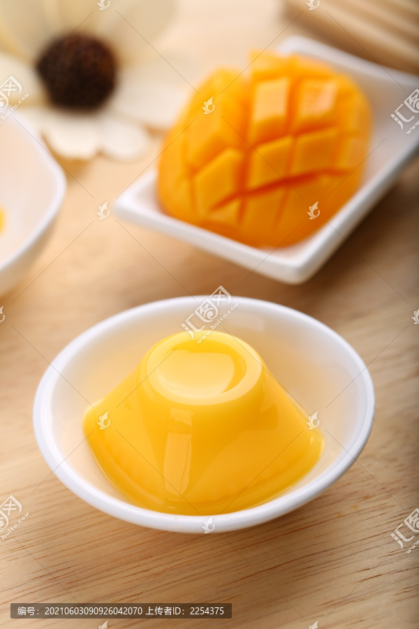 芒果味果冻