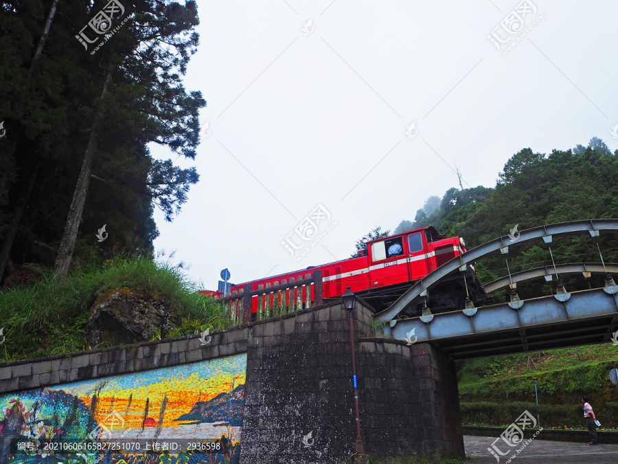 台湾阿里山小火车