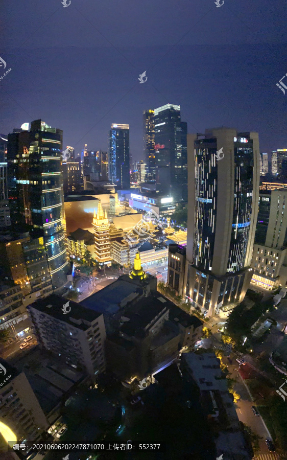 上海城市夜景图片