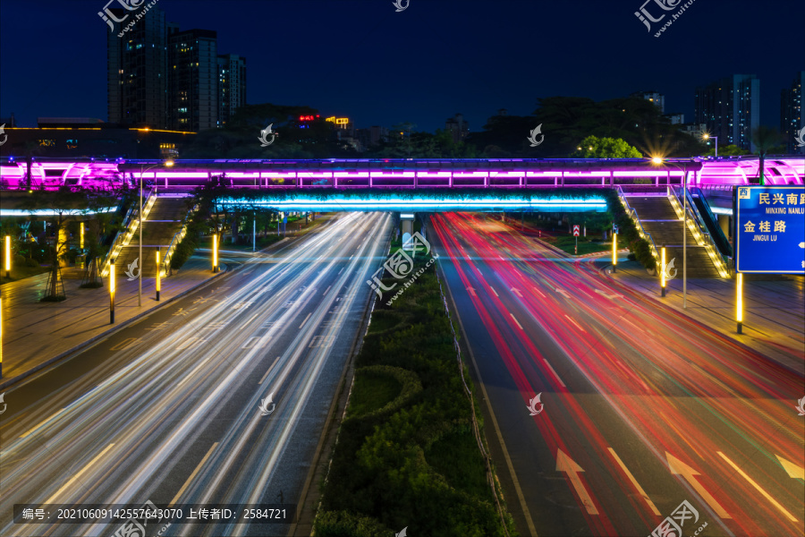 金凤凰广场夜景