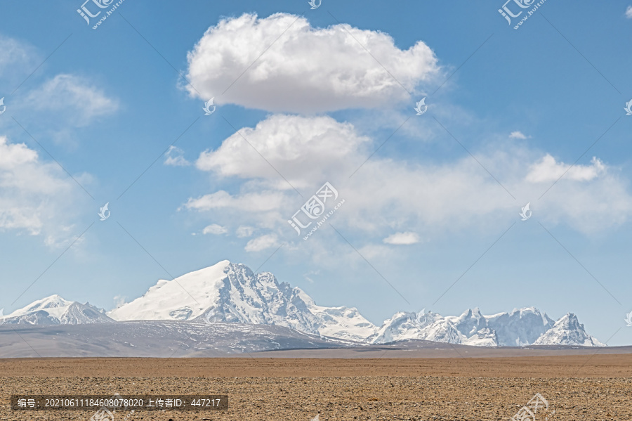 喜马拉雅山脉雪山