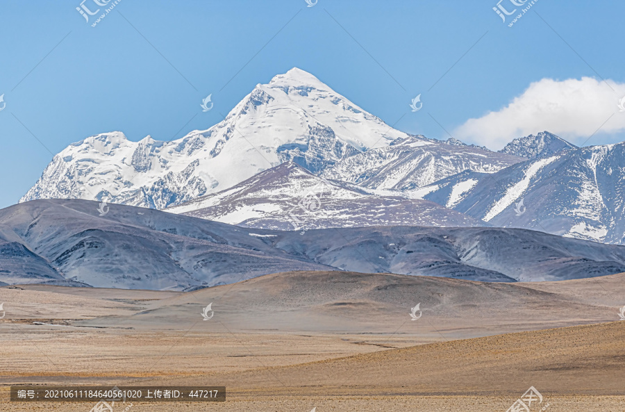 喜马拉雅山脉雪山