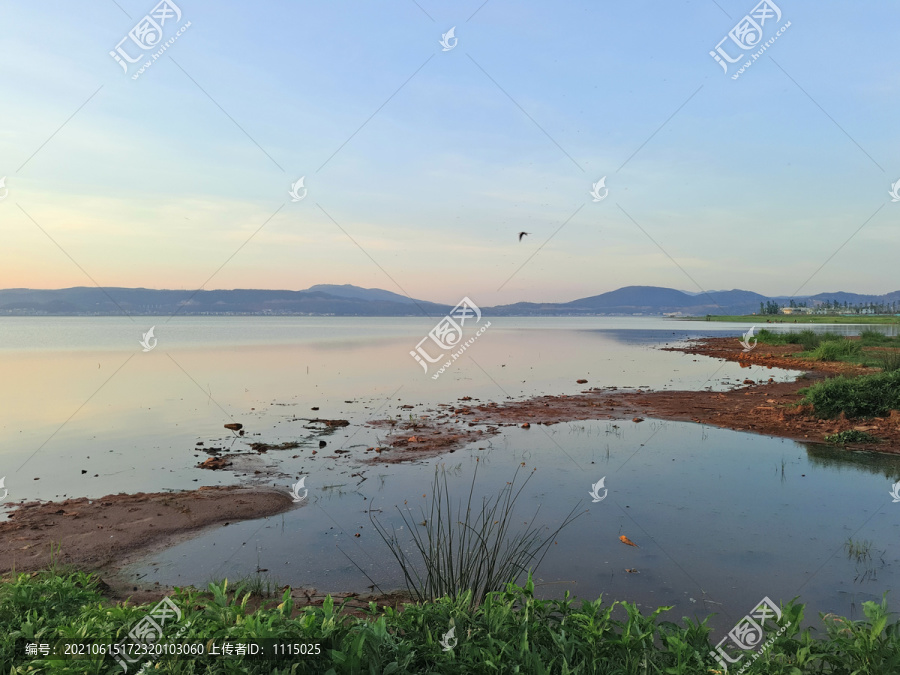 湖景