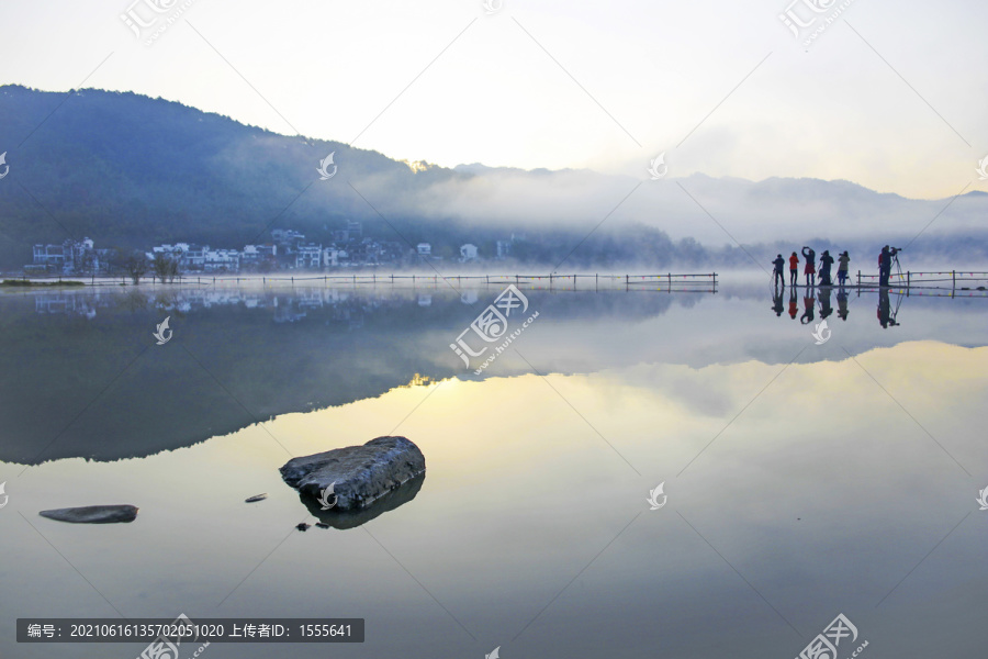 黄山奇墅湖风景