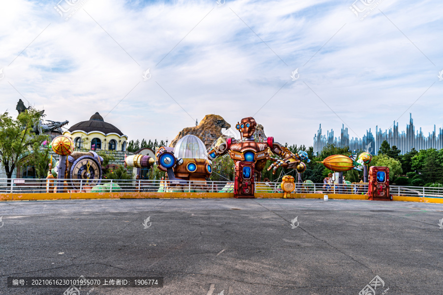 中国长春长影第五届消夏灯会场景