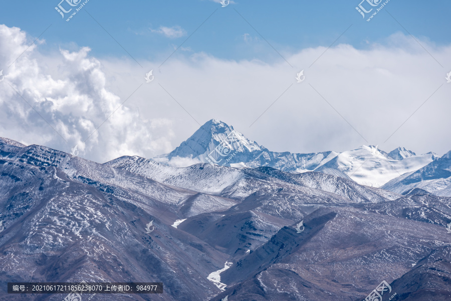 中国西藏雪山风光