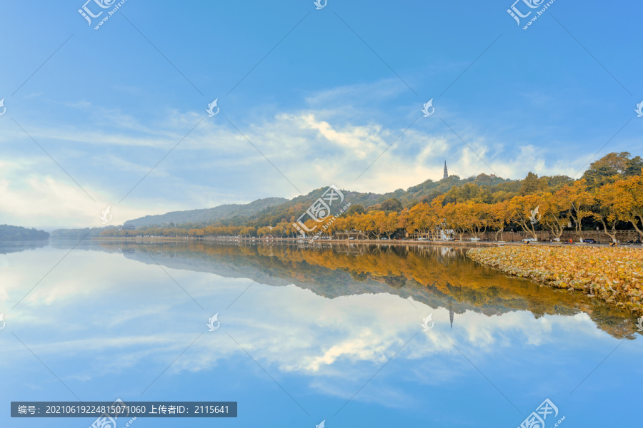 杭州西湖秋景