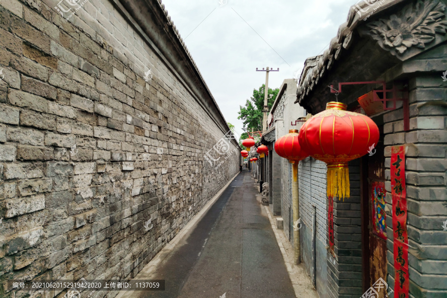 北京后海夹道