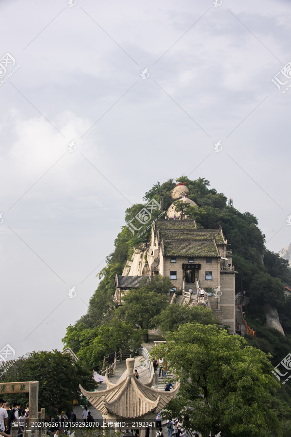 中国陕西华山北峰风光