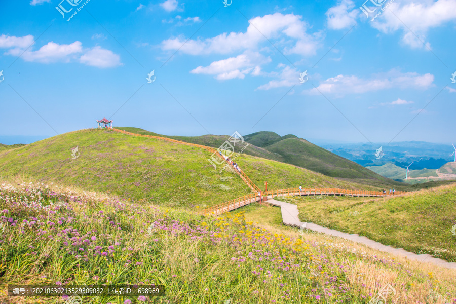 贵州毕节阿西里西韭菜坪旅游景区