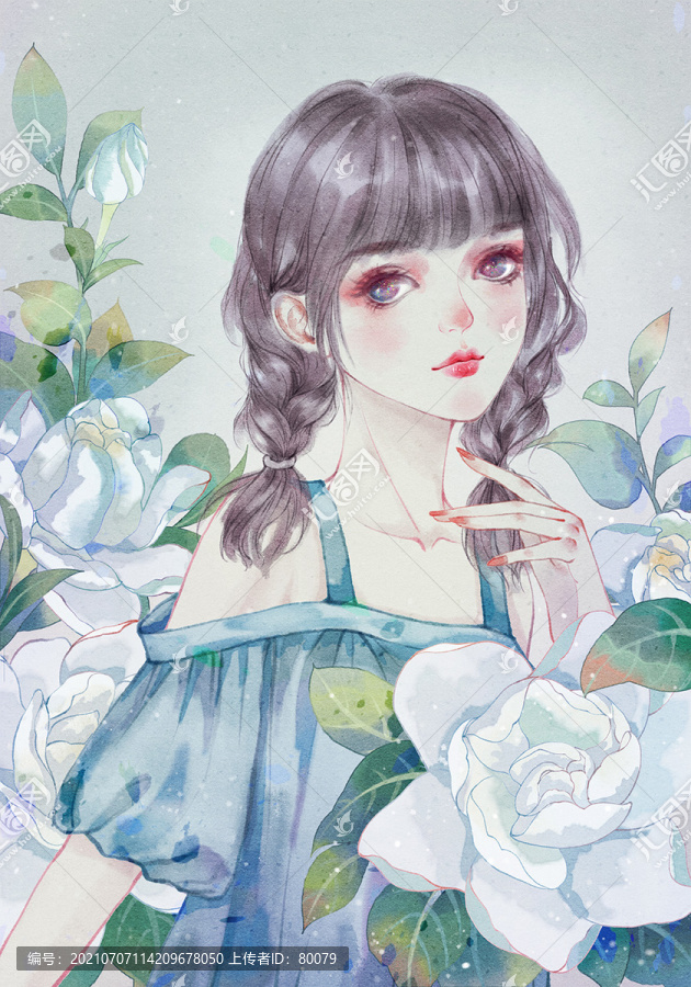 栀子花少女