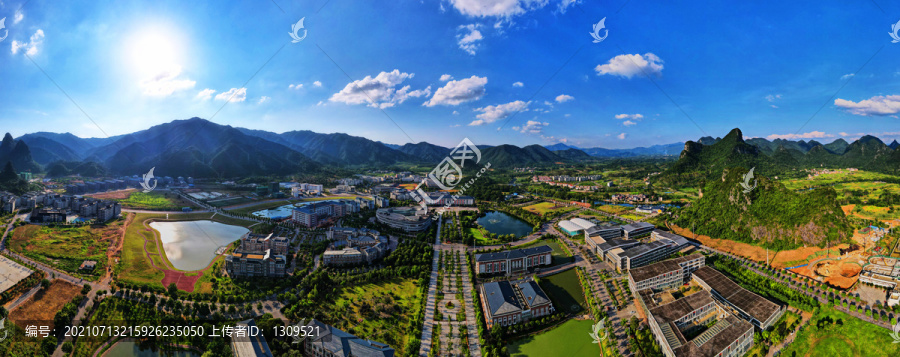桂林电子科技大学校园航拍