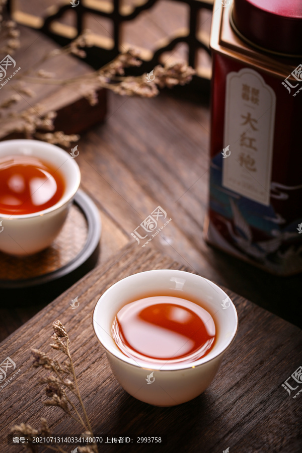 武夷山大红袍茶汤