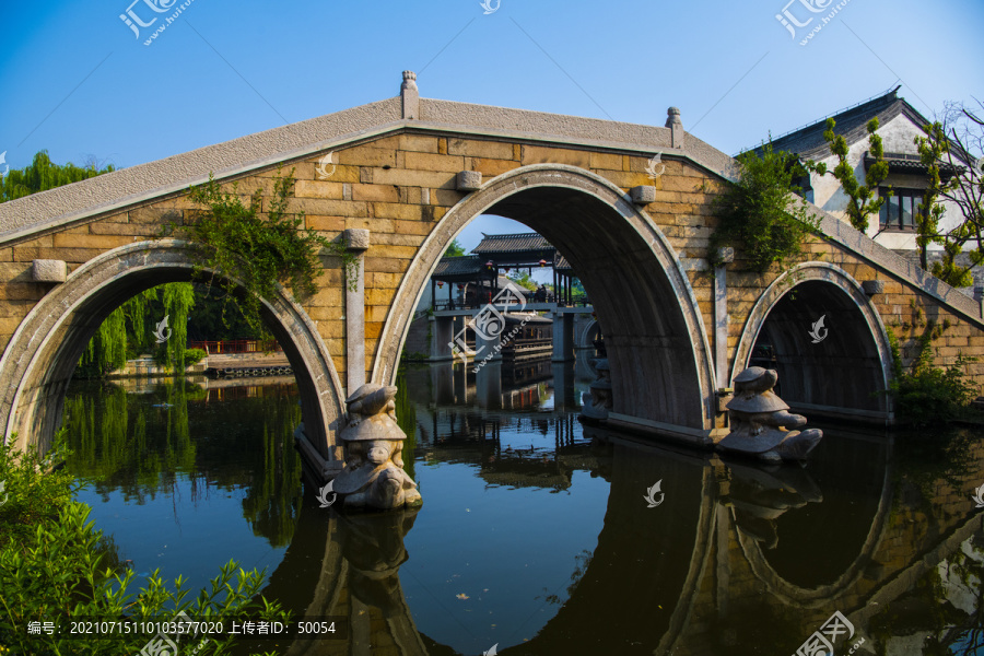 江北水乡运河古城台儿庄