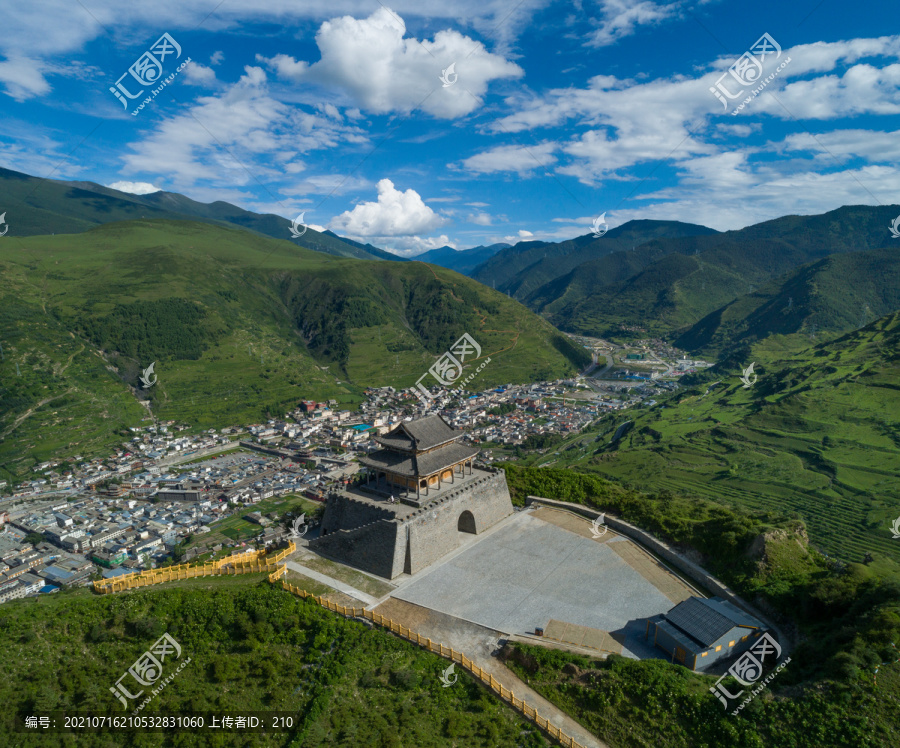 四川松潘古城楼