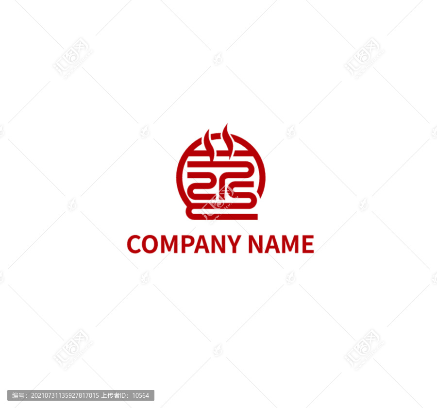 蒸字logo