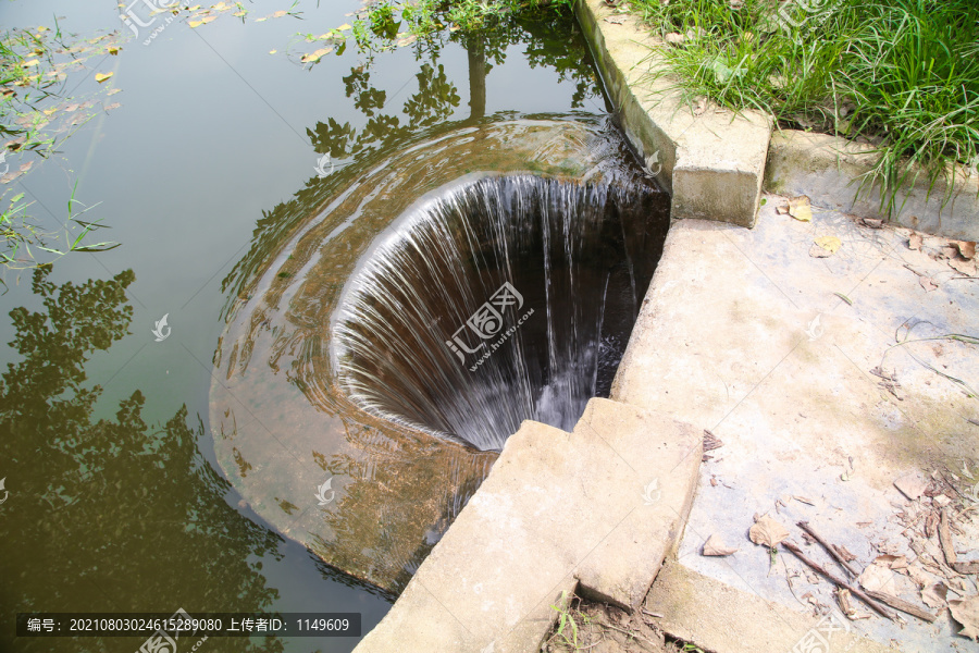 湖水正在流动