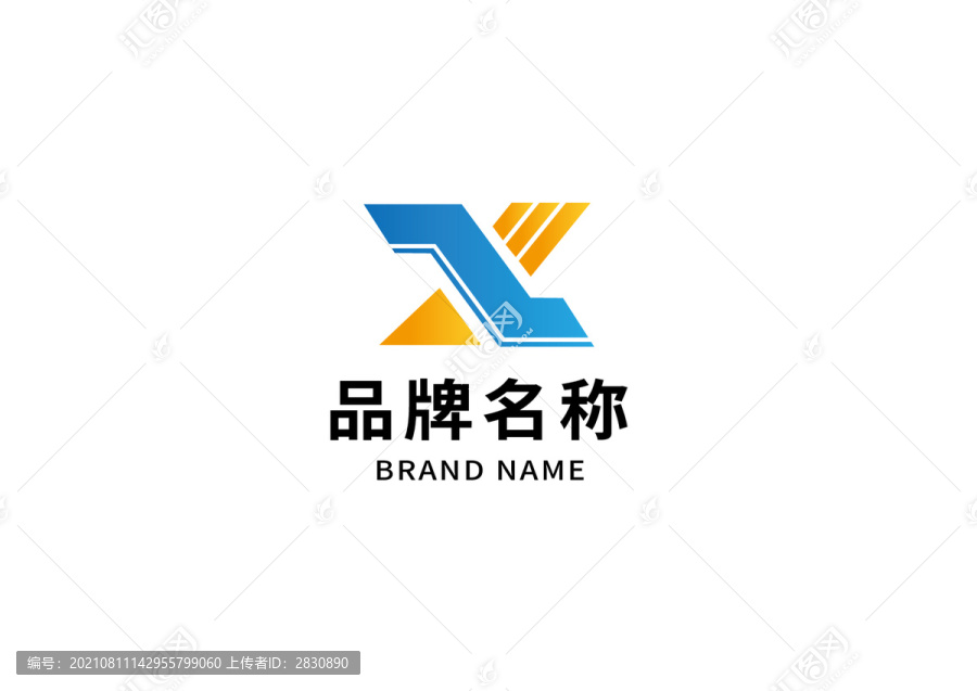 字母标志logo