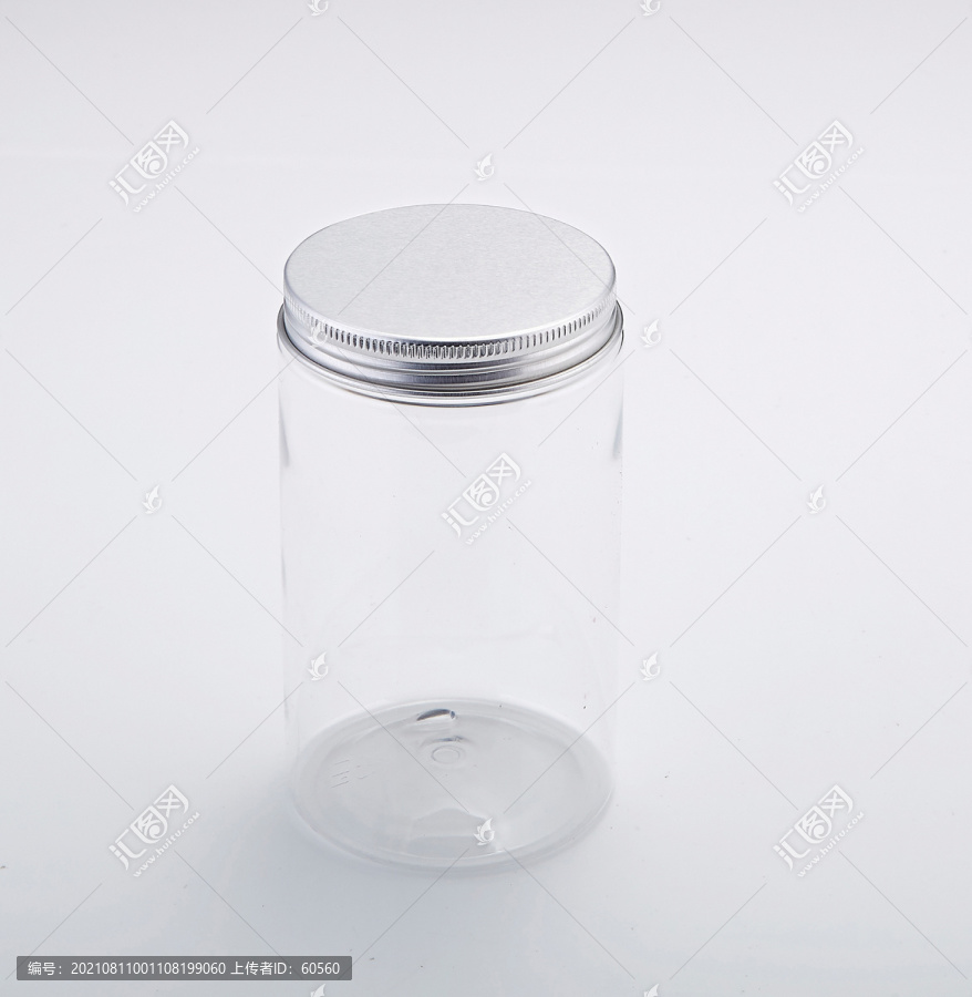 铝盖奶茶瓶塑料瓶透明广口瓶