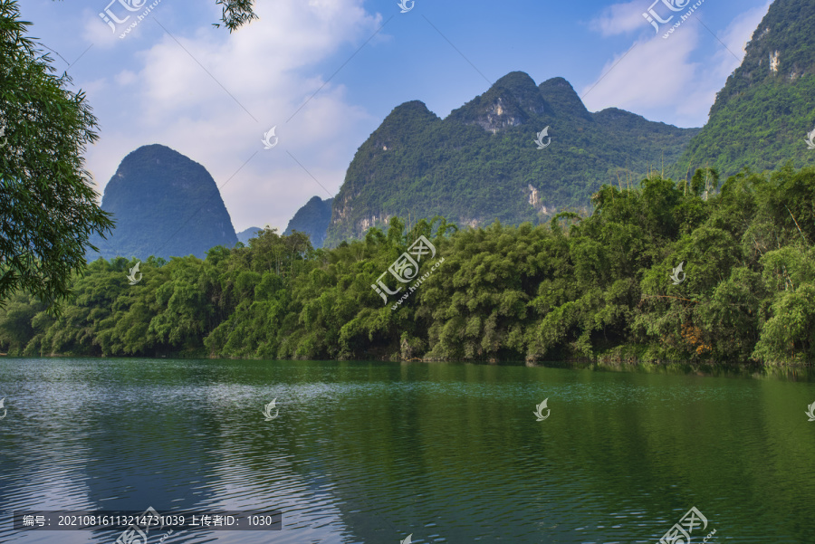 自然风光喀斯特风光河流风光