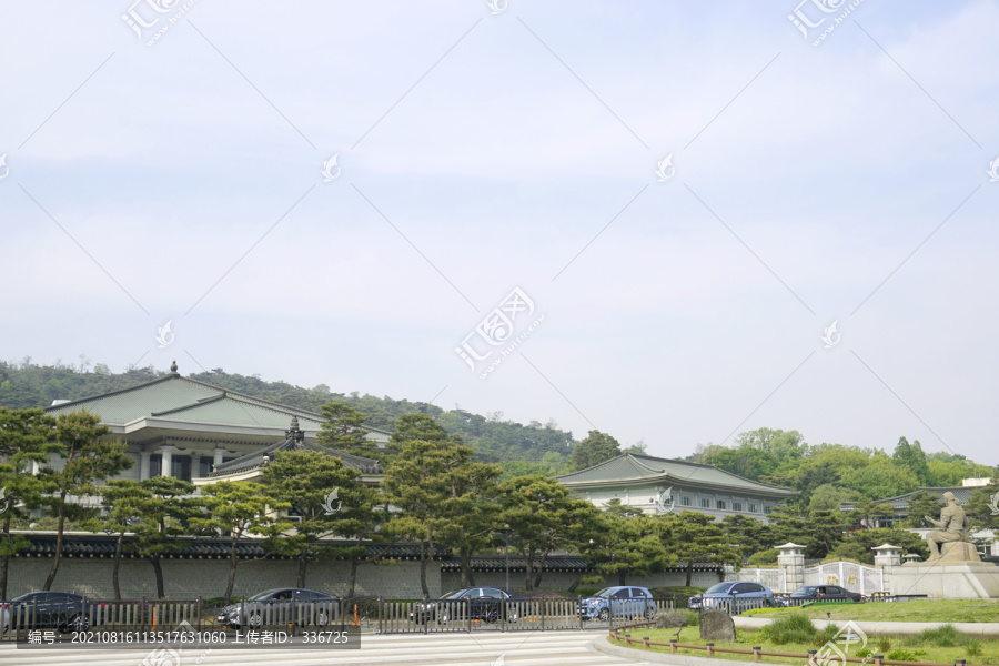 韩国青瓦台总统府外景