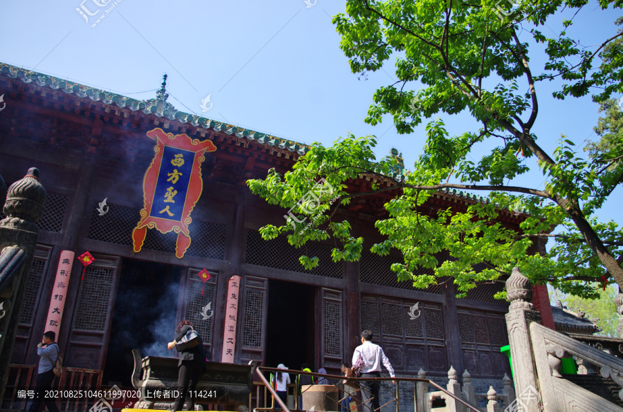 河南登封少林寺景区建筑