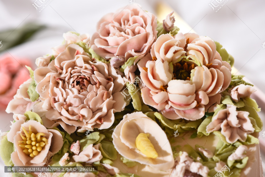 蛋糕韩式裱花