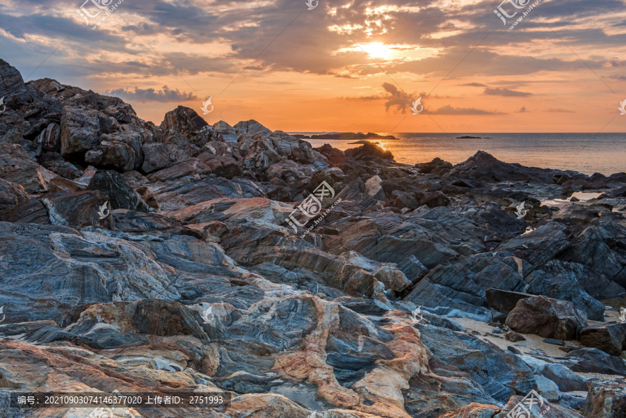 木兰湾夕照