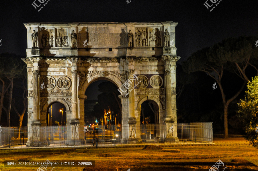 意大利罗马君士坦丁凯旋门