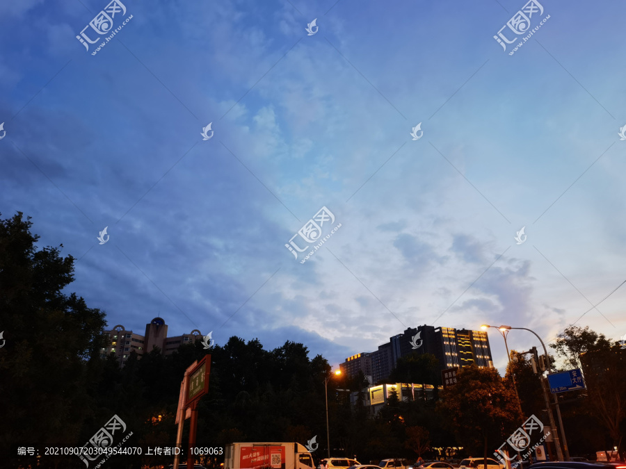 都市夜景摄影图