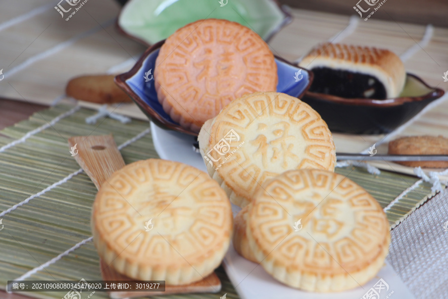 福禄寿喜四字饼