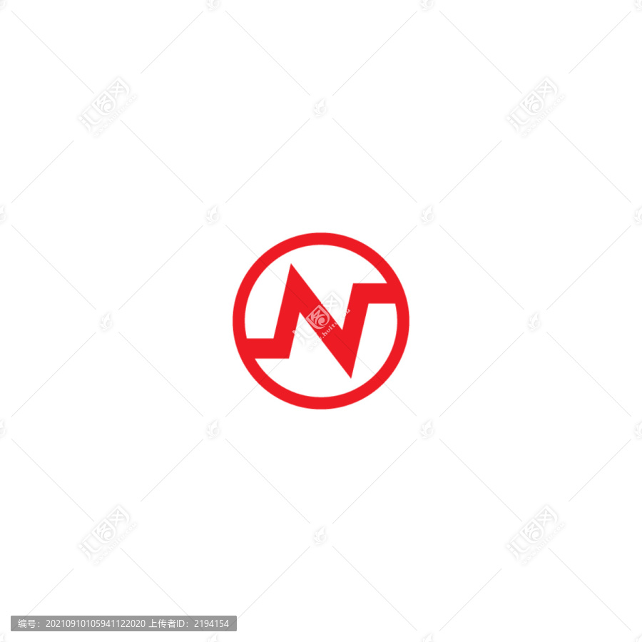 N字母LOGO标志设计