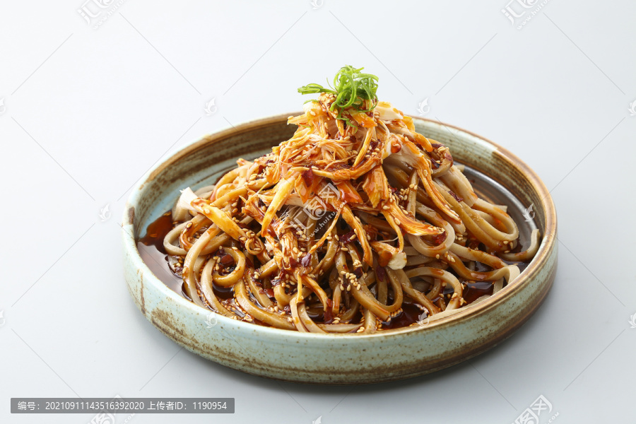 鸡丝莜面