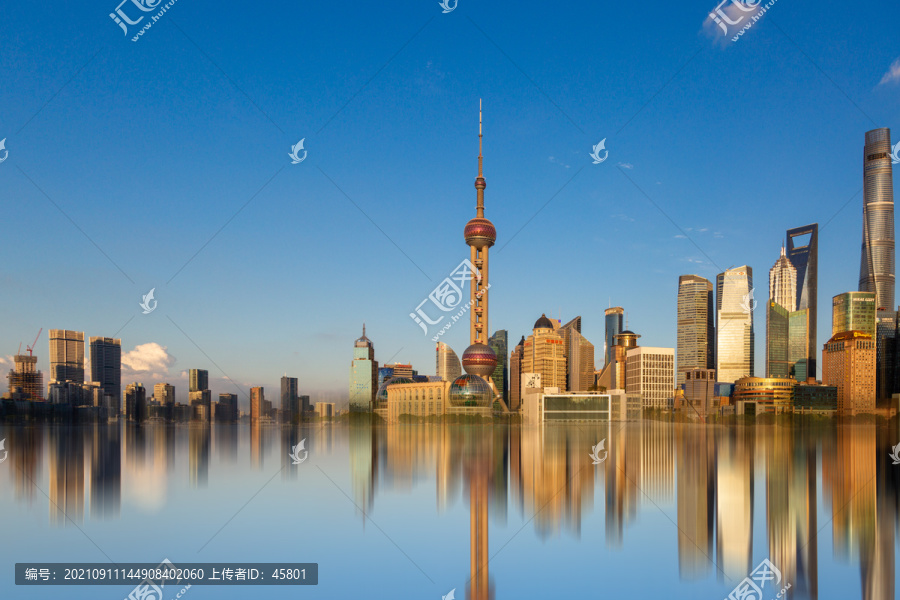 上海陆家嘴全景