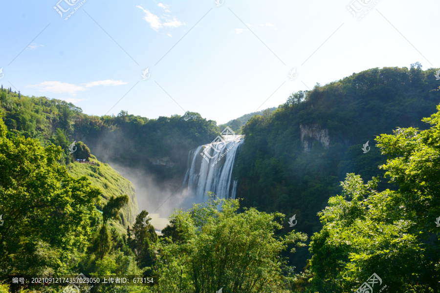 黄果树瀑布全景