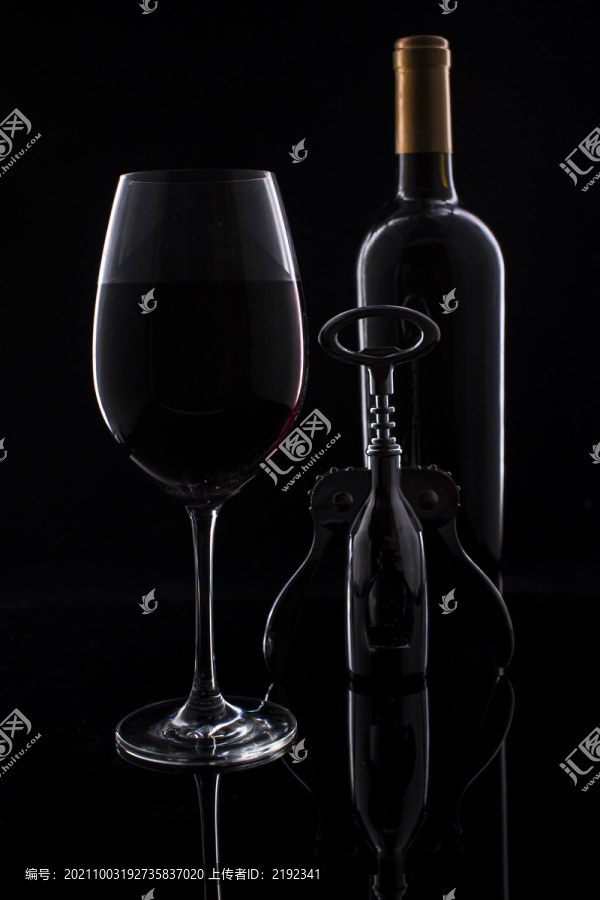 红酒和酒具