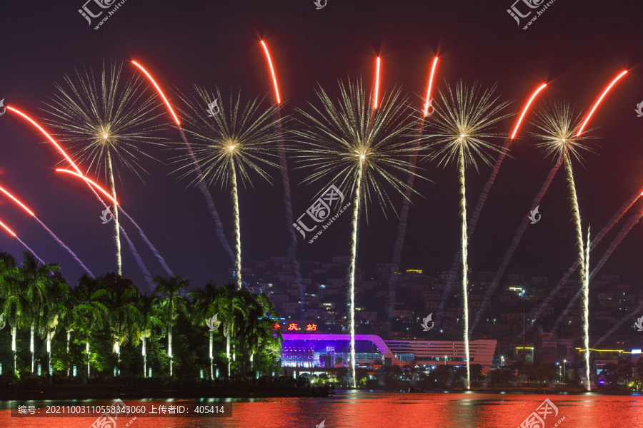 大湾区国庆烟花汇演