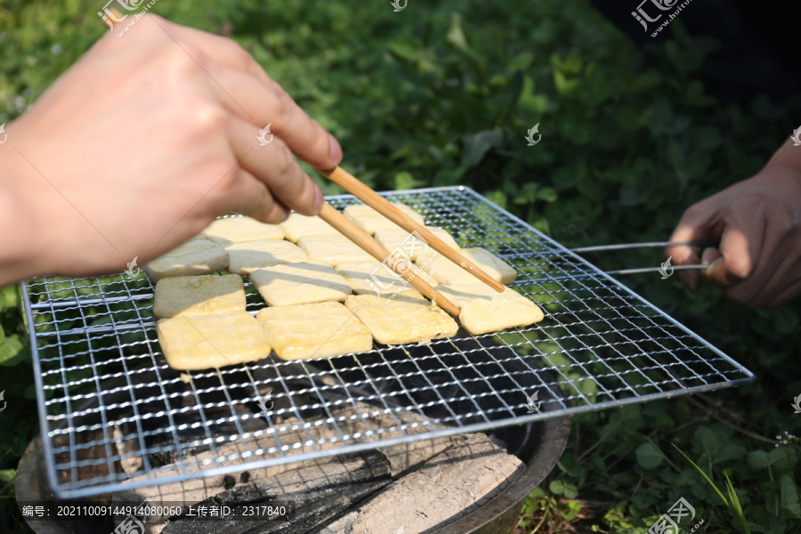 美食手撕豆腐大方臭豆腐