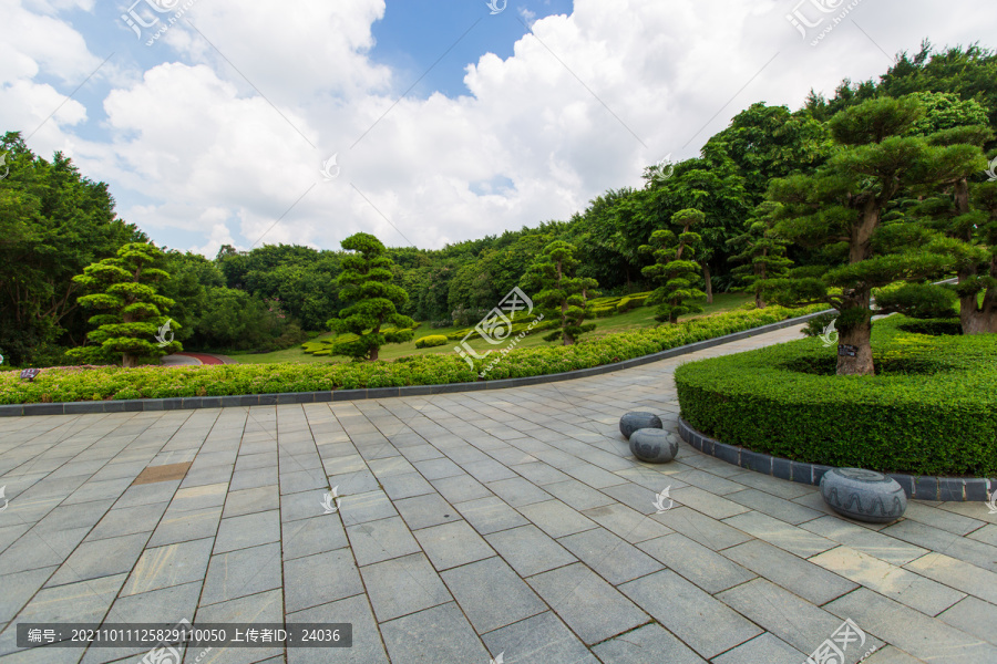 广西南宁青秀山风景区园林风光