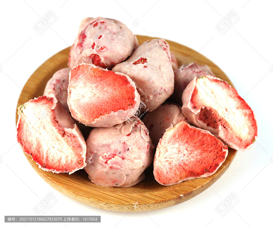 草莓冻干