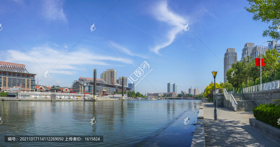 天津海河全景大图