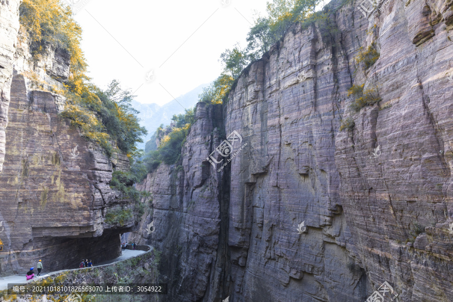 河南南太行万仙山峡谷郭亮村景区