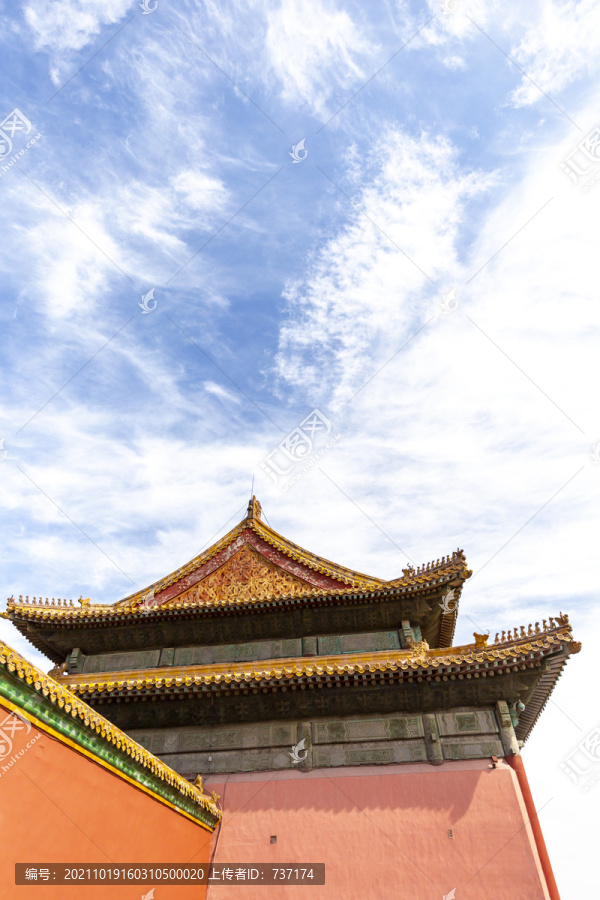 北京故宫保和殿重檐歇山顶